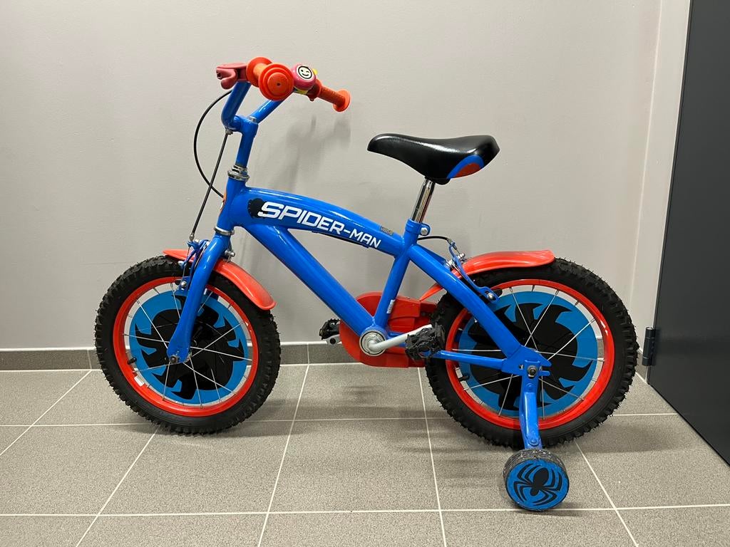 Vélo Spiderman Enfant, Vélos & Vélomoteurs, Enlèvement, Utilisé, Moins de 16 pouces, Stabilisateurs