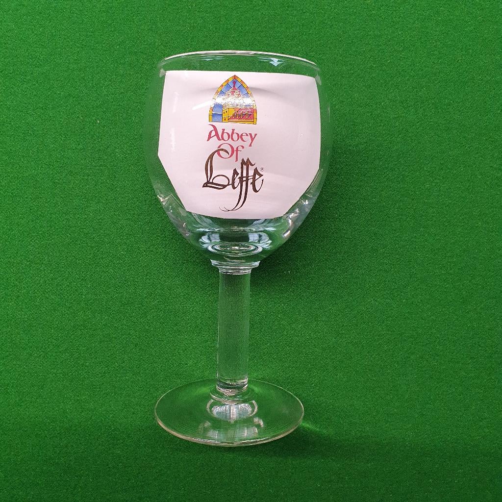 Leffe glas voor de Amerikaanse markt 0,25L, Verzamelen, Biermerken, Ophalen of Verzenden, Zo goed als nieuw, Leffe