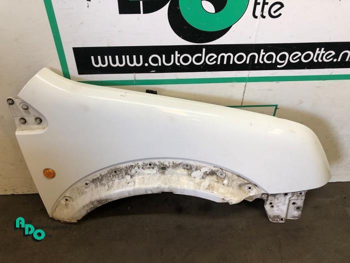 Scherm rechts-voor van een Ford Transit Connect (Transit Con, Auto-onderdelen, Carrosserie, Gebruikt, -, -, Ophalen of Verzenden