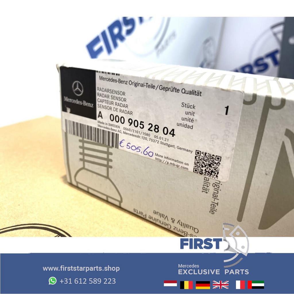 A0009052804 radar sensor Mercedes W176 W246 W117 W156 W166 W, Gebruikt, -, Ophalen of Verzenden, -