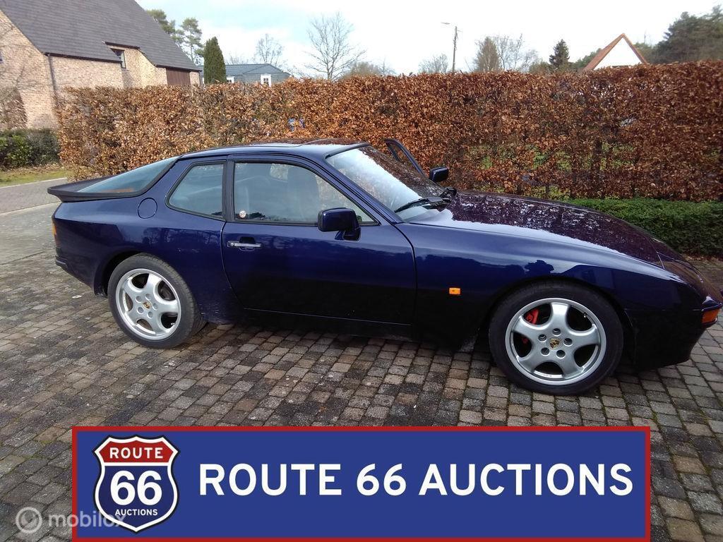 Porsche 944 | 1987 | Route 66 Auctions, Auto's, Zwart, Bedrijf, Overige carrosserie, Porsche