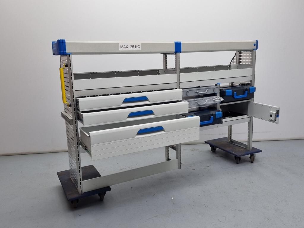 Sortimo bedrijfswagen inrichting bedrijfswageninrichting