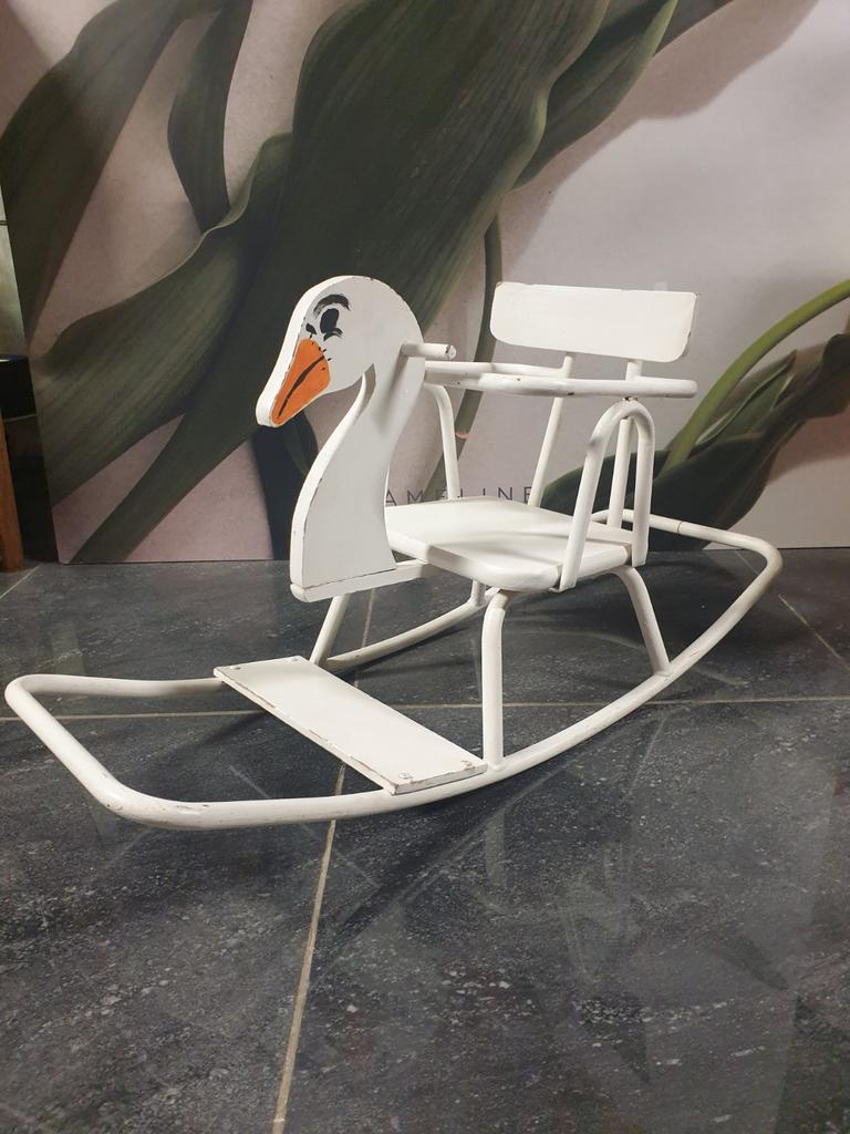 Schommelstoel vintage, Ophalen