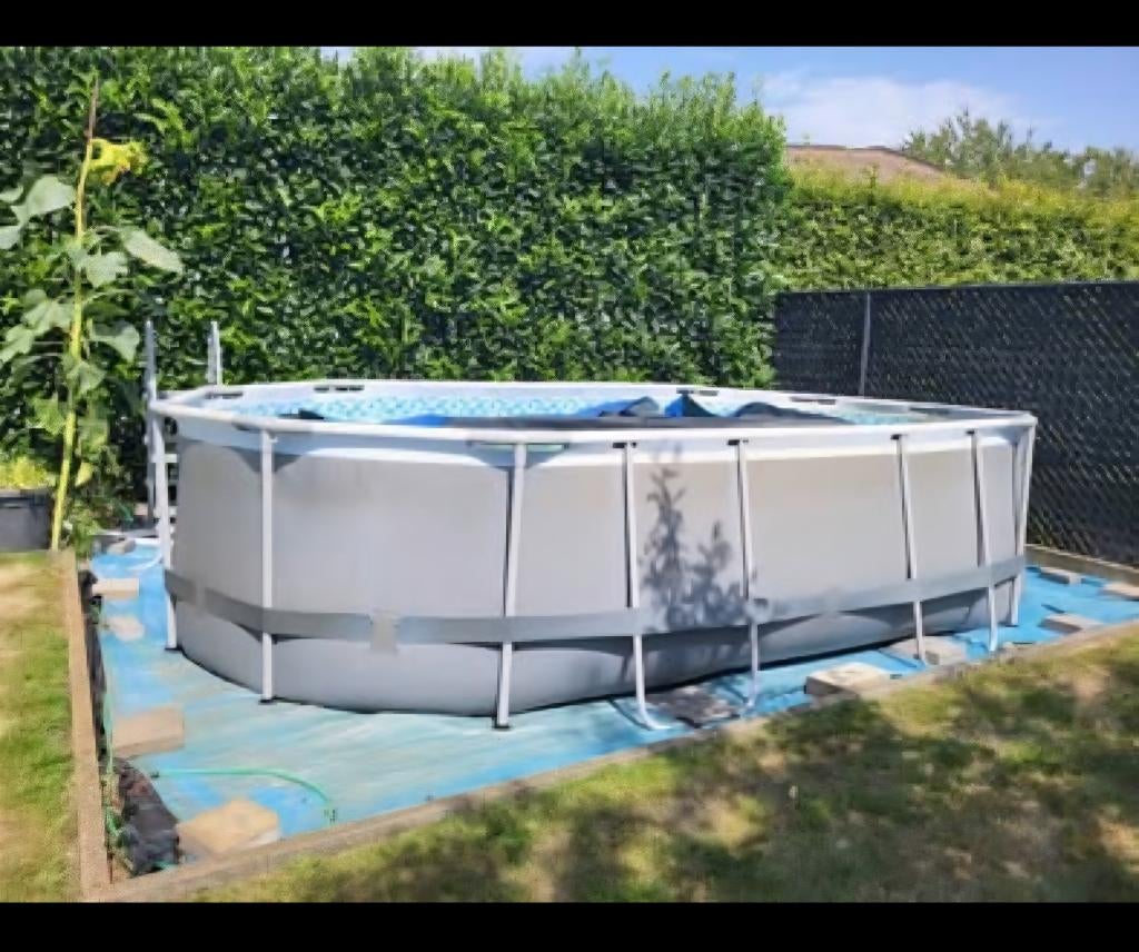 Zwembad met toebehoren, Ophalen, Gebruikt, Overige typen