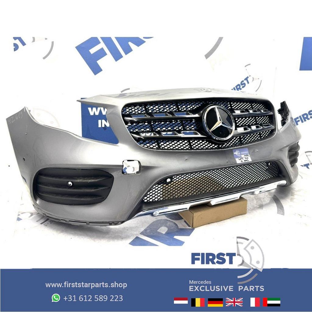 W156 BUMPER GLA FACELIFT AMG VOORBUMPER X156 ZWART WIT GRIJS, Auto-onderdelen, Gebruikt, -, Voor, Ophalen of Verzenden