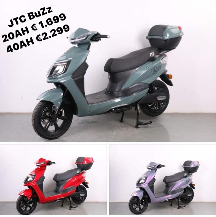 nieuwe elektrische scooters JTC,Gocia,horwin vanaf 1299€, Nieuw, Klasse A (25 km/u), Ophalen of Verzenden, 50 cc