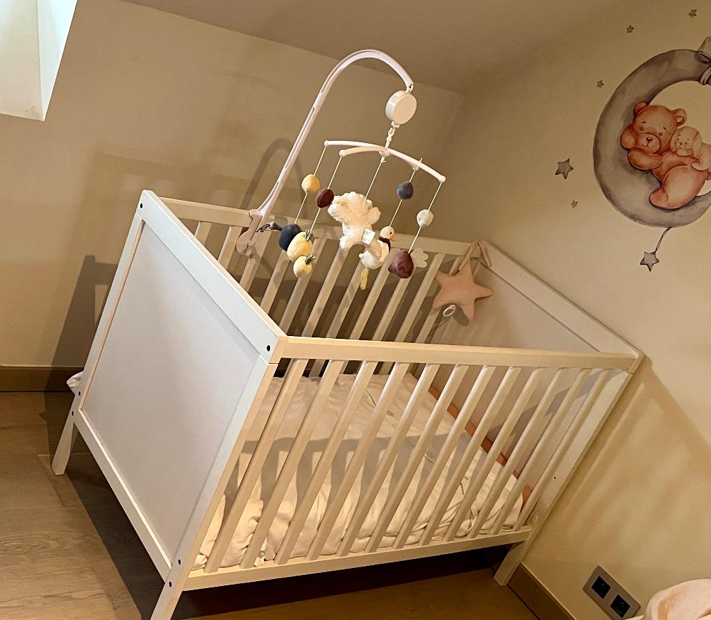 Ledikant, Kinderen en Baby's, Ophalen, Zo goed als nieuw, Ledikant