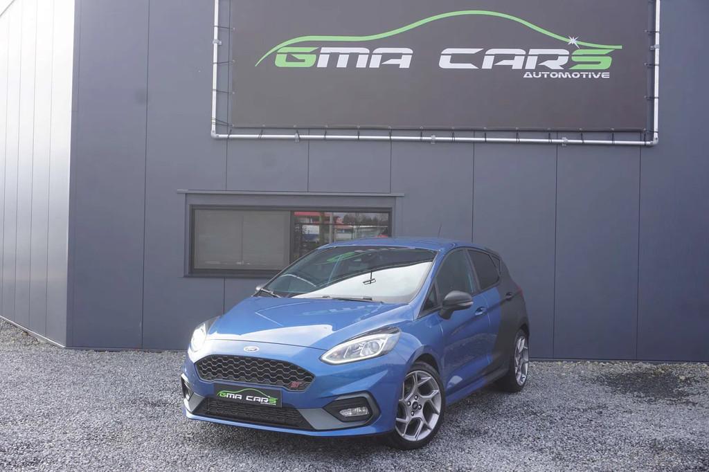 Ford Fiesta ST 1.5 EcoBoost Benzine-Airco-MultiM-Cam-Garanti, Auto's, Stof, Gebruikt, Blauw, Bedrijf