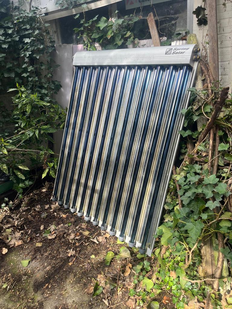Zonnecollector vacuümbuizen Spring Solar 2 stuks, Ophalen, Gebruikt, Collector