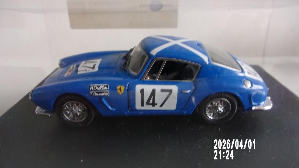TRES RARE! FERRARI 250GT TOUR AUTO 61.IMPEC,JOUEF EVO 1/43, Ophalen of Verzenden, Zo goed als nieuw, Auto, Overige merken