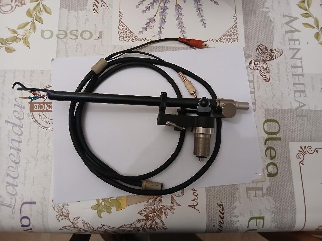 Bras Rega rb 250 + recablé Cardas + contrepoids Michell, Audio, Tv en Foto, Platenspelers, Ophalen, Gebruikt