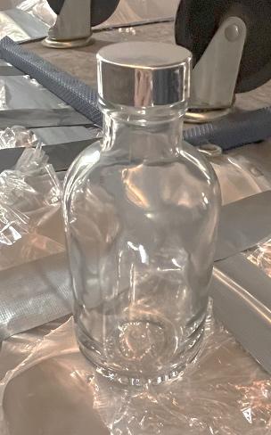 Glazen flesjes 200ml met schroefdop, Enfants & Bébés, Cadeaux d'accouchement & Assiettes de naissance, Enlèvement