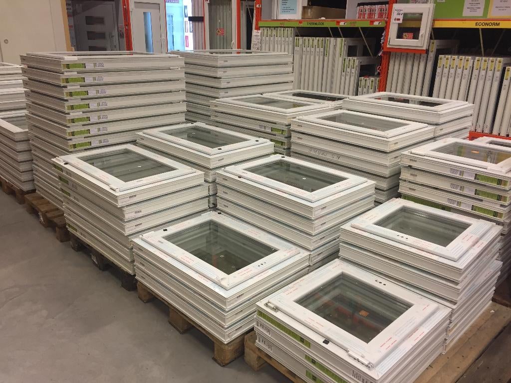 Déstockage de châssis et portes pvc grand stock dispo, Bricolage & Construction, Enlèvement, Neuf