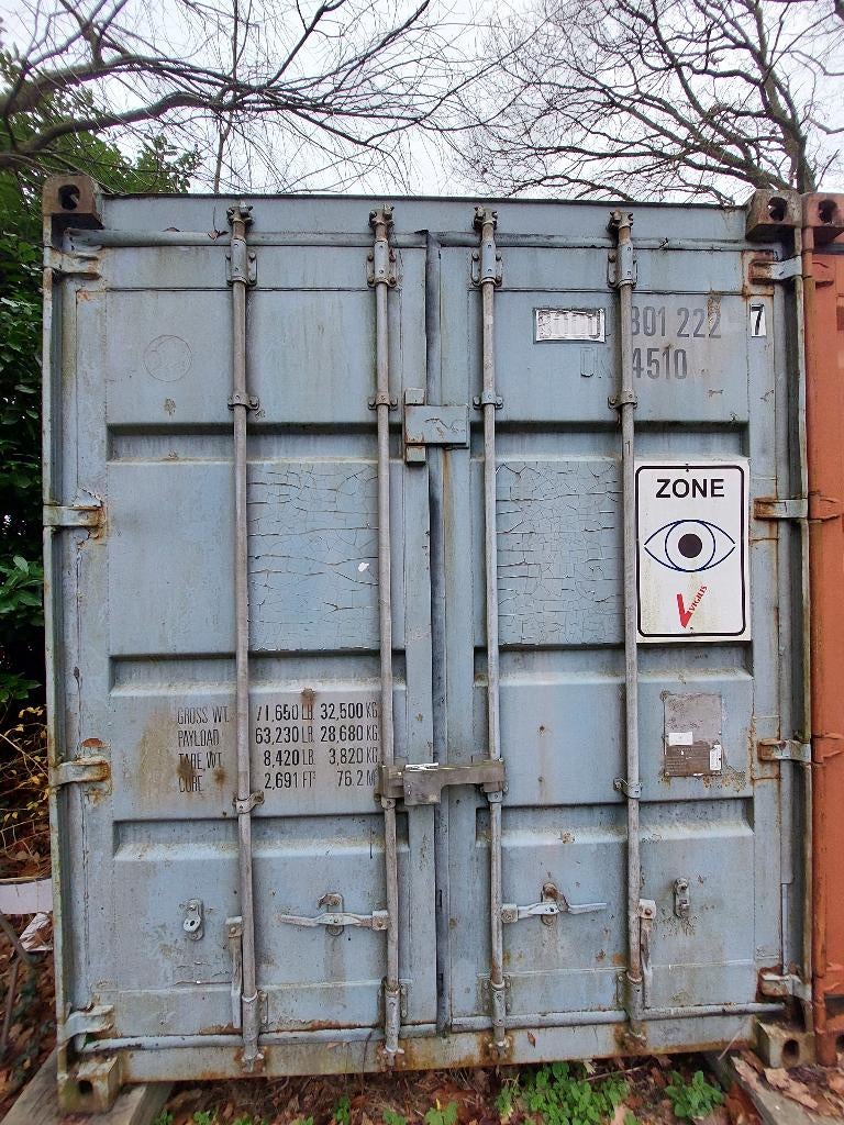 40ft zeecontainer high cube, container, Doe-het-zelf en Bouw, Containers, Ophalen