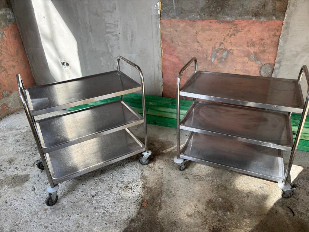 Horeca trolley, Ophalen, Transport en Opslag