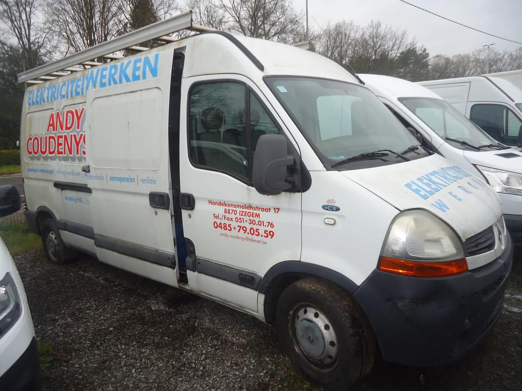 Renault Master L2H2,2.5 d ,airco ,electr.spiegel +,dakdrager, Achat, 2500 cm³, Entreprise, Noir