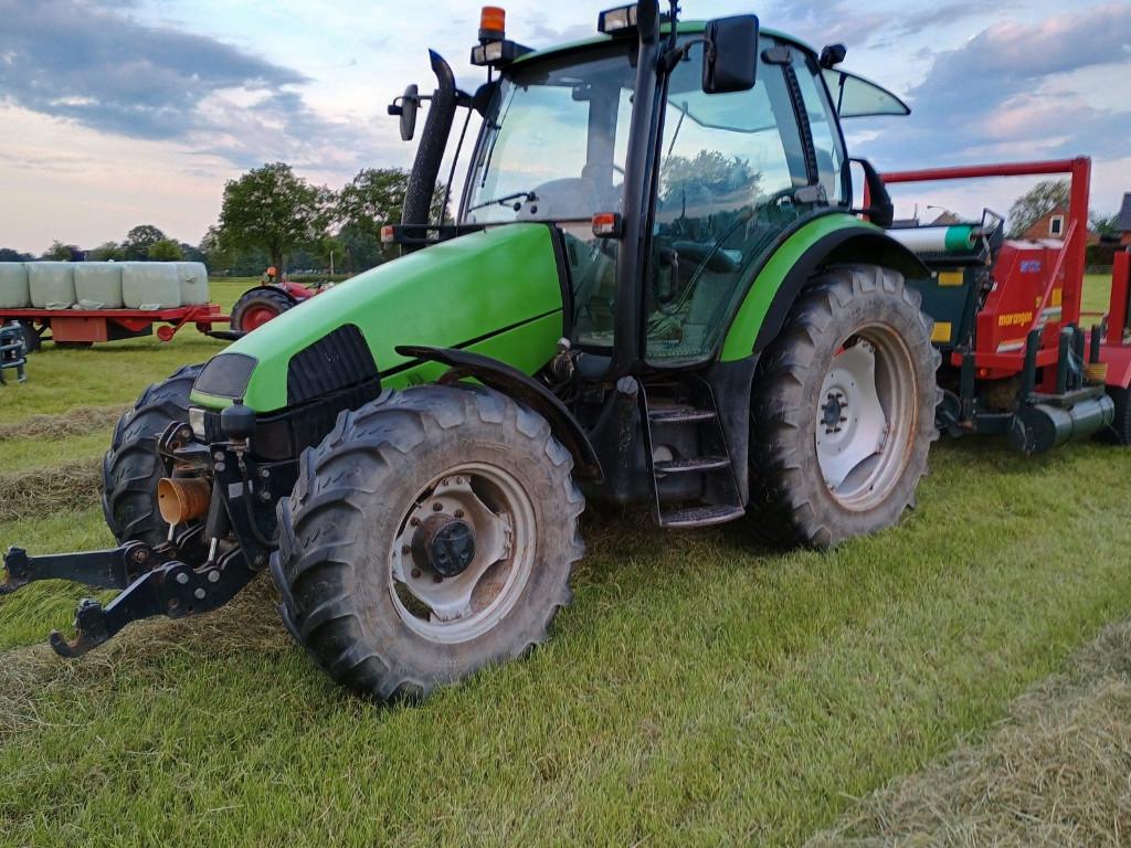 Deutz Agrotron + toebehoren, Deutz - Fahr, 80 à 120 ch, Enlèvement, Utilisé