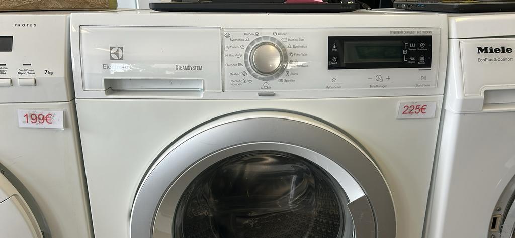 Wasmachine van Electrolux met 1 jaar garantie, Ophalen, 8 tot 10 kg, Refurbished, 1600 toeren of meer