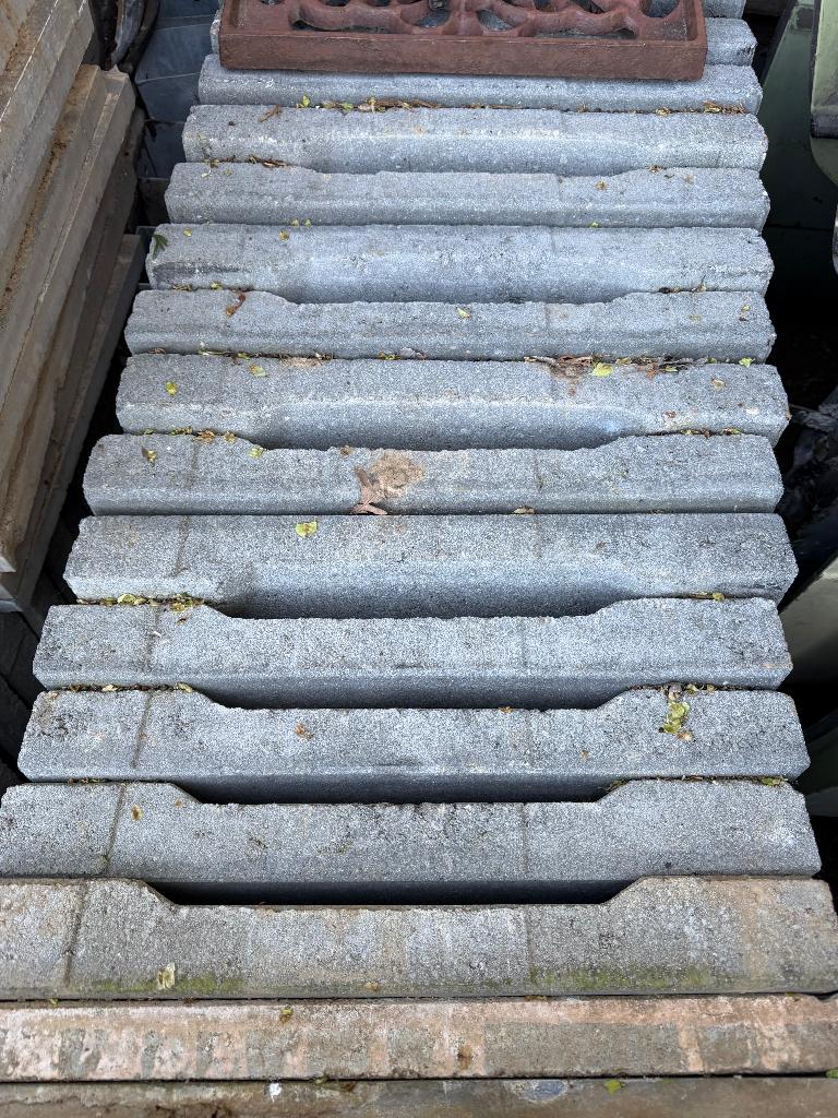 Dallen , Tegels, Ophalen, Gebruikt, 5 tot 10 m², Beton