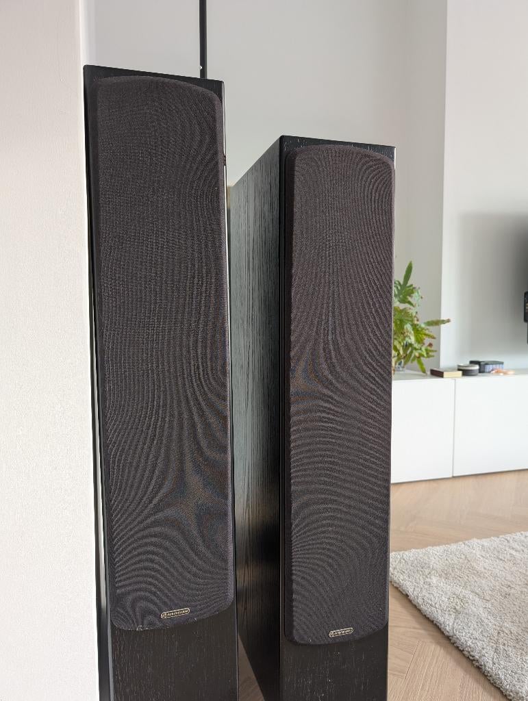 Monitor Audio Silver RX8 – High-end vloerstaanders, Audio, Tv en Foto, Luidsprekerboxen, Gebruikt, 120 watt of meer, Front, Rear of Stereo speakers