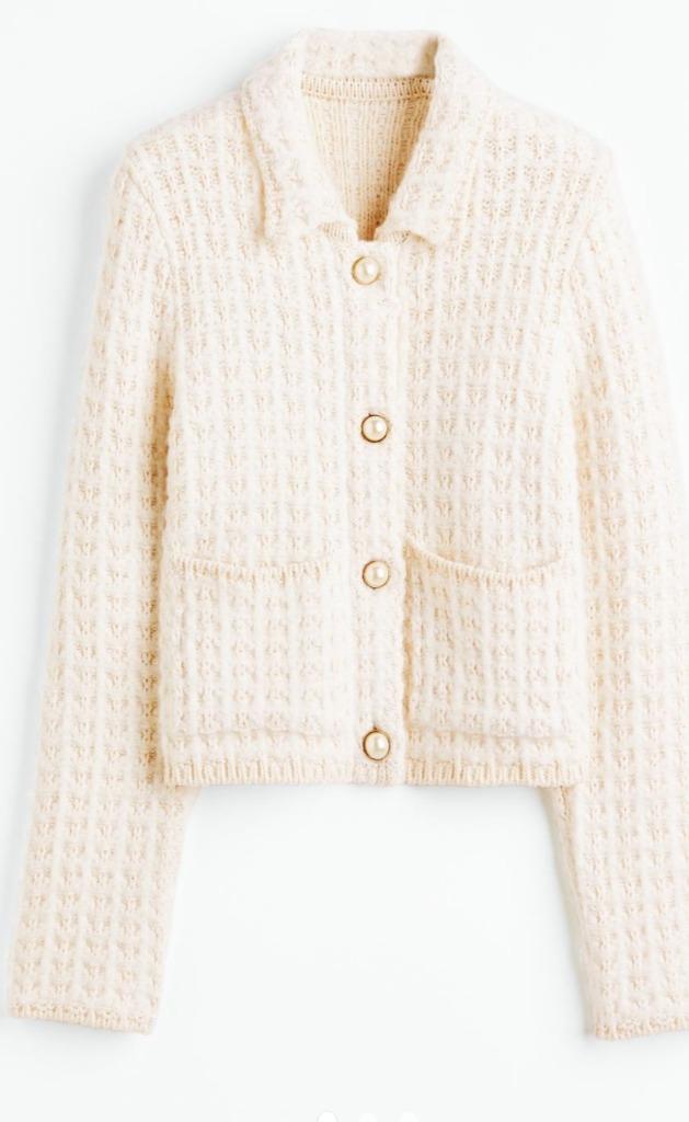 Zara ecru gilet, Enlèvement ou Envoi, Neuf