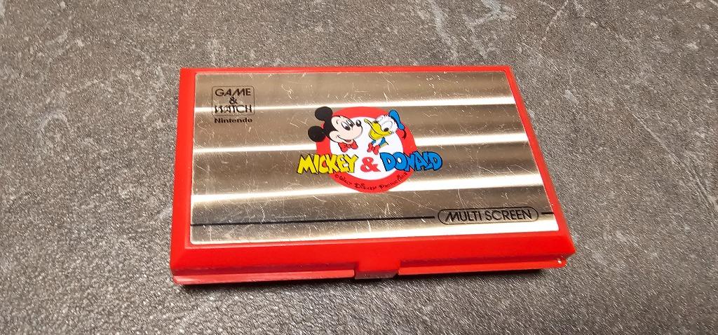 Game & Watch Mickey & Donald op meerdere schermen, Ophalen of Verzenden, Gebruikt
