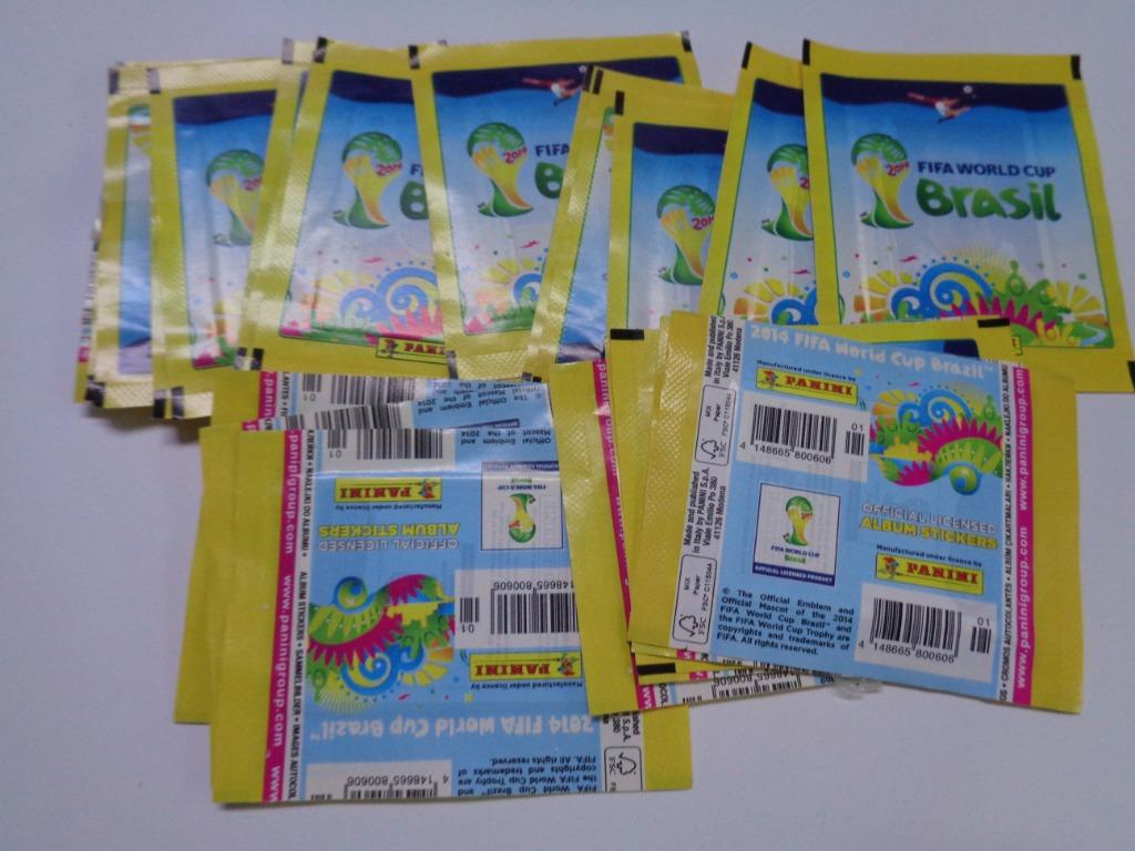 PANINI AUTOCOLLANTS football COUPE DU MONDE 2014 SACS FERMÉS, Enlèvement ou Envoi