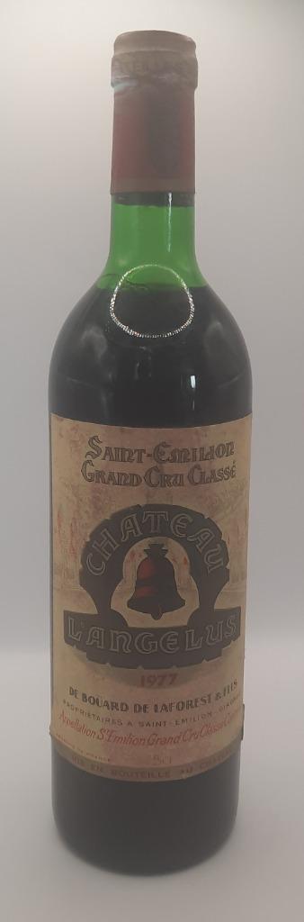 Château L'Angelus, 1977, Grand Cru Classé de Saint-Émilion, Collections, Vins, Enlèvement ou Envoi, Pleine, Comme neuf, Vin rouge