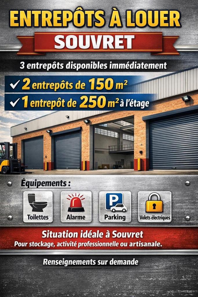 Entrepot à louer