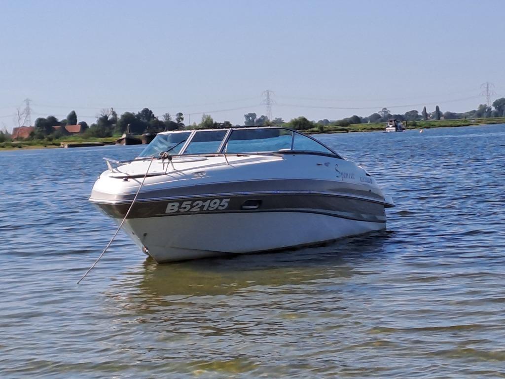 prachtige goed onderhouden sportcruiser, Watersport en Boten, Motorboten en Motorjachten, Ophalen, Gebruikt, 50 pk of meer, Binnenboordmotor