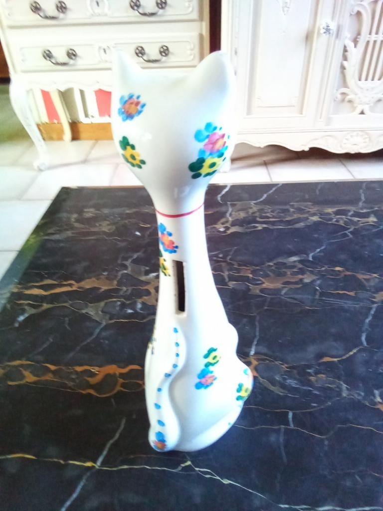 Statue de chats tirelire  collection décoration, Enlèvement