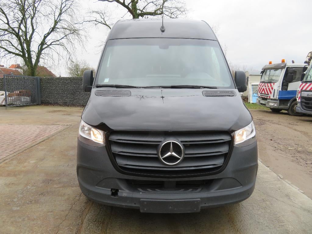 Mercedes-Benz Sprinter 314CDi 9G-TRONIC - A2H2 - 2019 - €6c, Auto's, Automaat, 207 g/km, 4 cilinders, Zwart