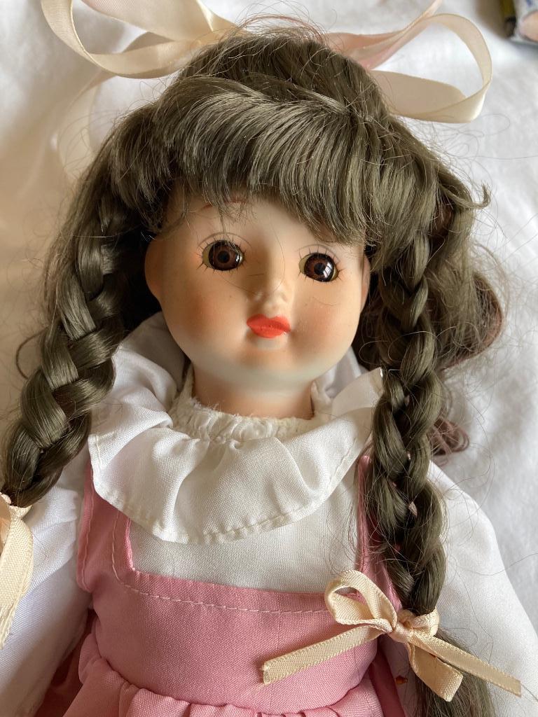 Poupée ancienne tete et bras en biscuit, Collections, Enlèvement, Comme neuf, Poupée, Réaliste ou Reborn