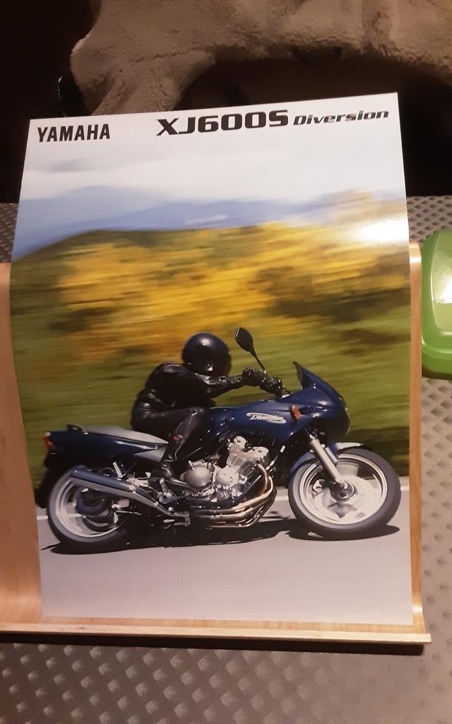 Brochure de dérivation de la Yamaha XJ 600 S, Enlèvement ou Envoi, Yamaha