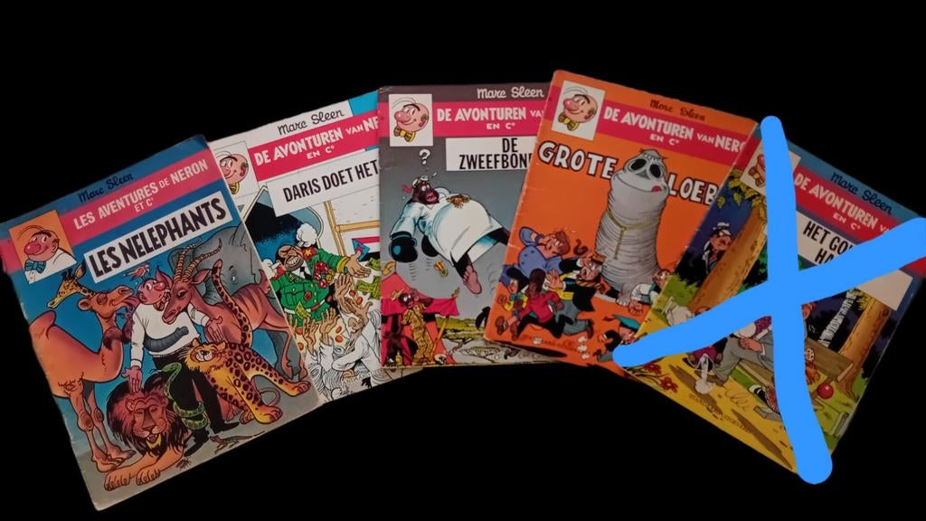 Nero strips, Boeken, Stripverhalen, Marc Sleen, Meerdere stripboeken, Ophalen, Gelezen