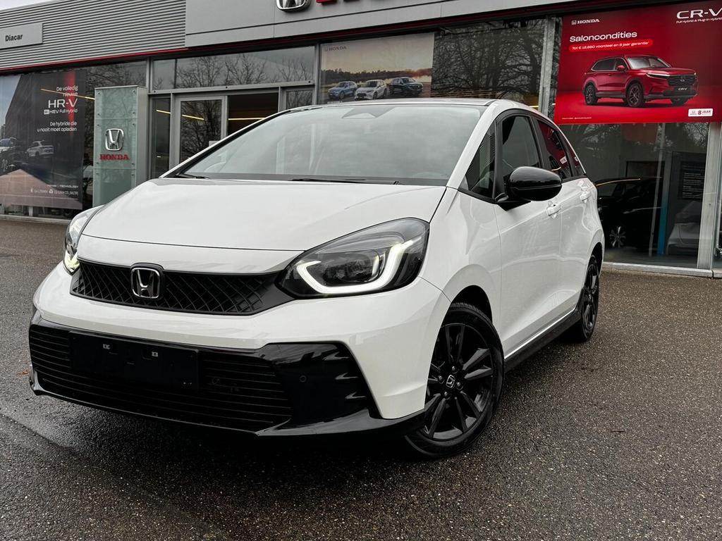 Honda Jazz ADVANCE SPORT 1.5 HYBRID CVT HYBRIDE STANDAARD, Autos, Euro 6, Noir, 5 portes, 5 places