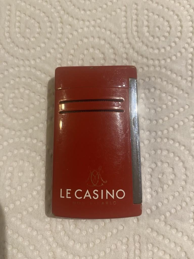 briquet ST Dupont multijet Casino de Monte Carlo fonctionnel, Collections, Enlèvement ou Envoi, Utilisé, Briquet