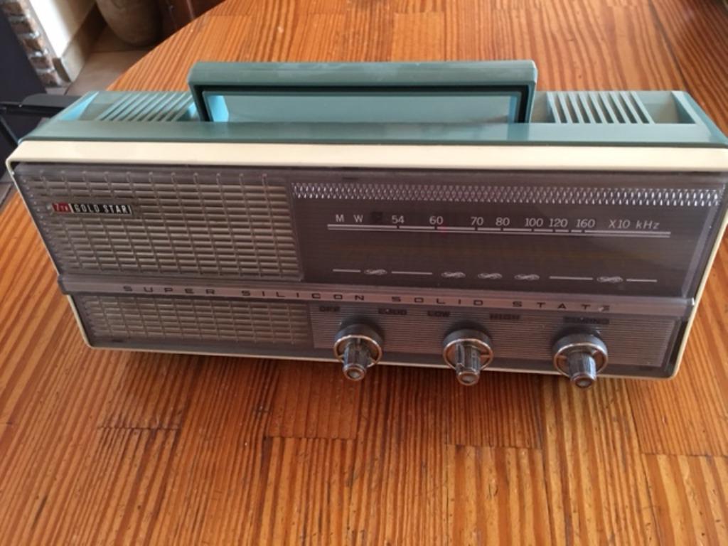 Radio 7 TR Vintage Gold Star, Enlèvement ou Envoi, Radio