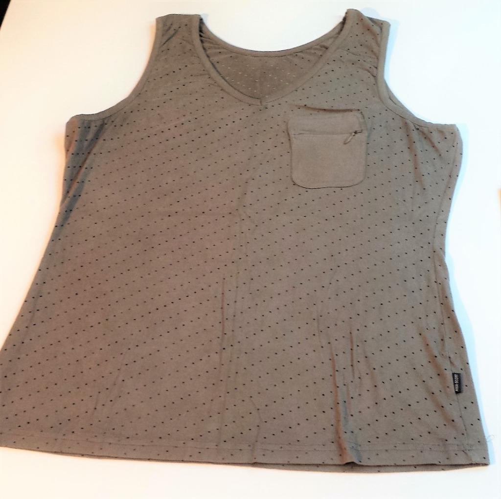 tshirt top Anna Scott maat 42, Enlèvement ou Envoi, Anna scott, Brun, Taille 42/44 (L)