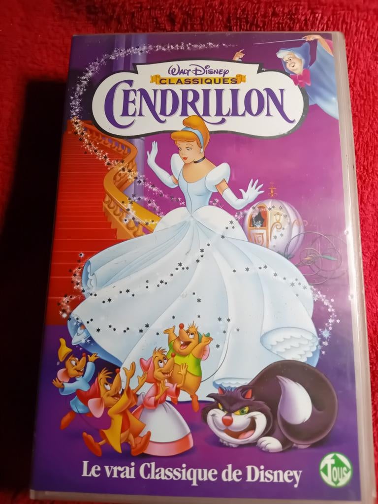 Originele VHS-tape „Assepoester”, Alle leeftijden, Ophalen of Verzenden, Gebruikt, Overige genres