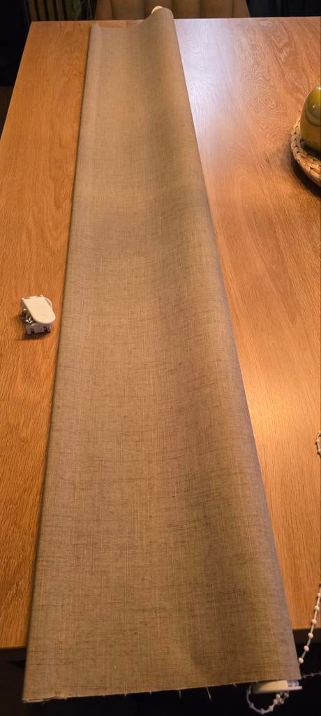 Store enrouleur occultant beige (Look lin), Enlèvement ou Envoi, Beige, Comme neuf, 100 à 150 cm