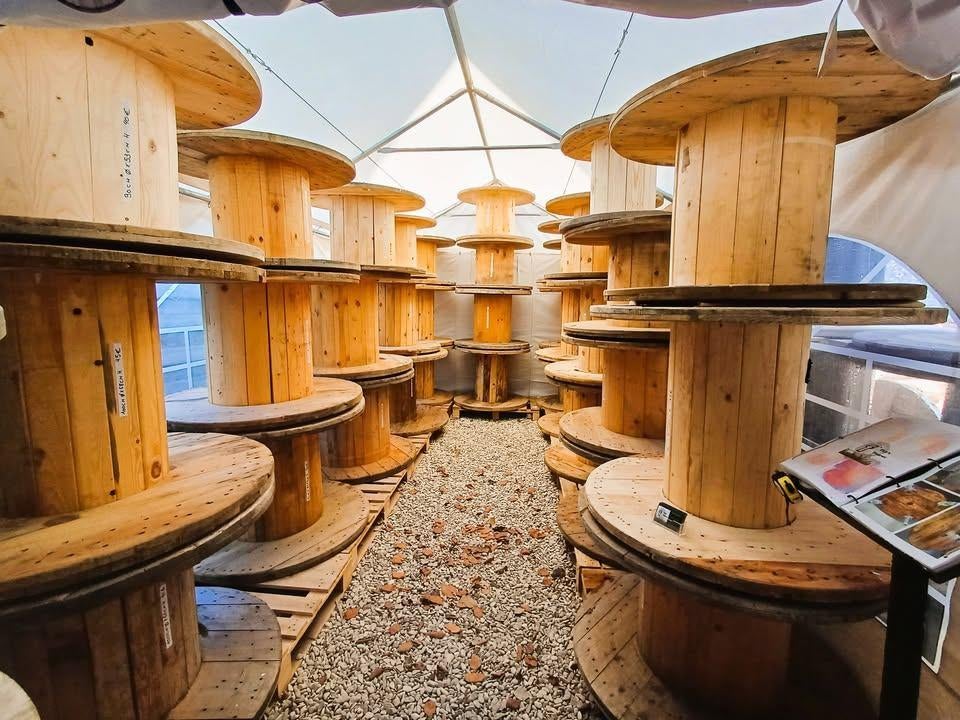 💥Touret de câble en bois 70 à 100cm💥, Tay's Touret, Taystouret@gmail.com, Utilisé, Enlèvement ou Envoi