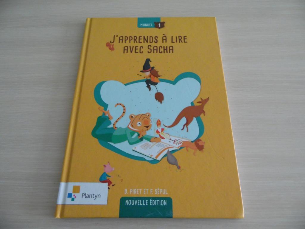 J'APPRENDS À LIRE  AVEC SACHA, Livres, Enlèvement ou Envoi, Plantyn, Primaire, Français
