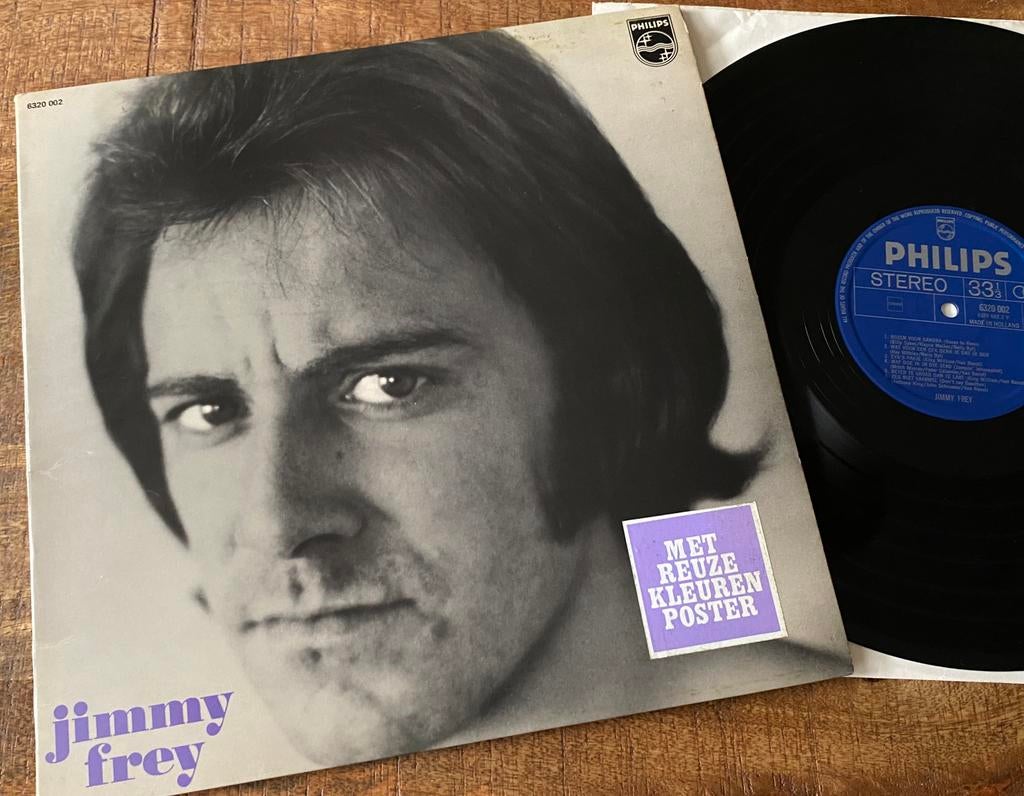 ⚫️ LP JIMMY FREY Gesigneerd ✍🏻, Cd's en Dvd's, Vinyl | Nederlandstalig, Ophalen of Verzenden, Gebruikt, 12 inch, Levenslied of Smartlap