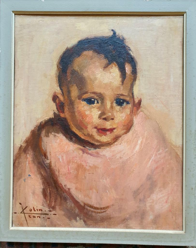 Jean Colin 1881-!962 Brussel schilderij, Antiek en Kunst, Kunst | Schilderijen | Klassiek, Ophalen of Verzenden