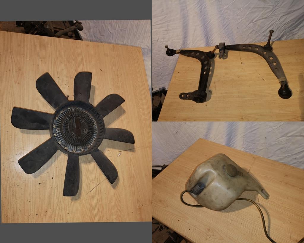 Pièces bmw e30, hélice & visco-coupleur, triangle, Autos : Pièces & Accessoires, Enlèvement ou Envoi, BMW