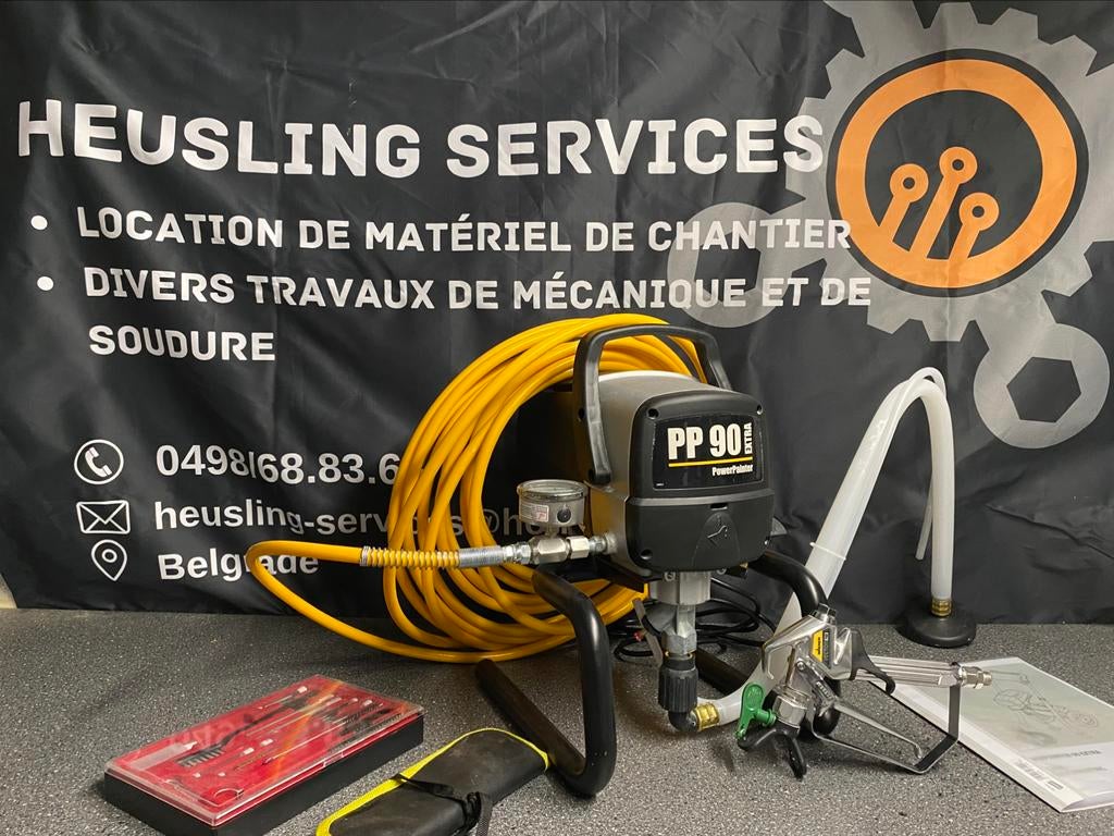 Location airless wagner pp90, Enlèvement