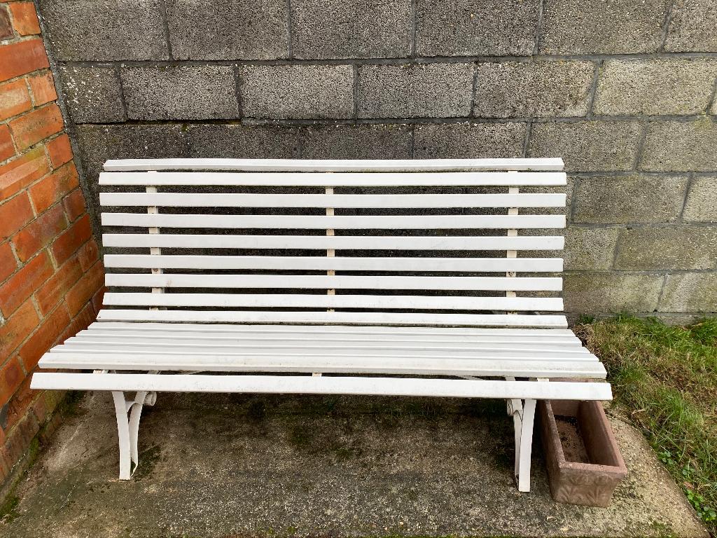 Tuinbank lengte 150cm, Ophalen