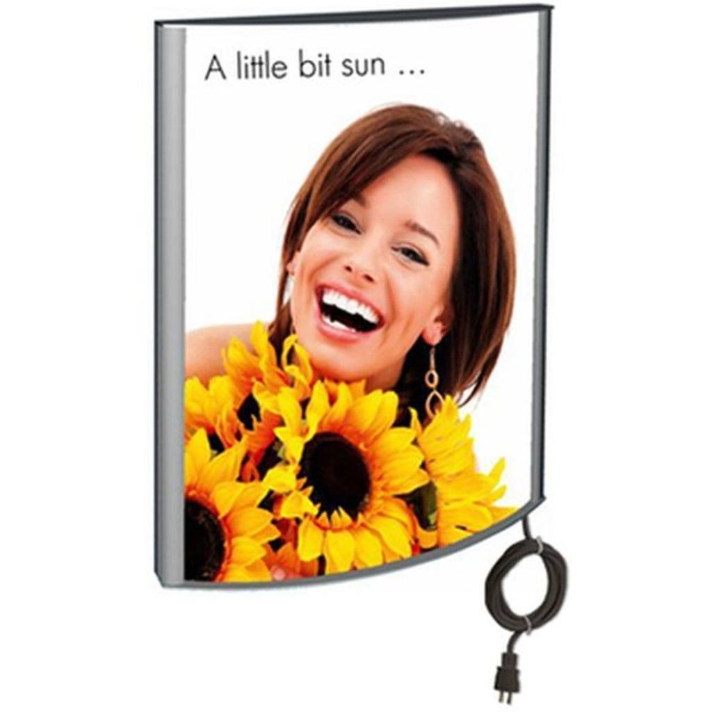 Lightbox convex A4, Articles professionnels, Décoration d'intérieur, Enlèvement ou Envoi, Neuf, dans son emballage, Éclairage