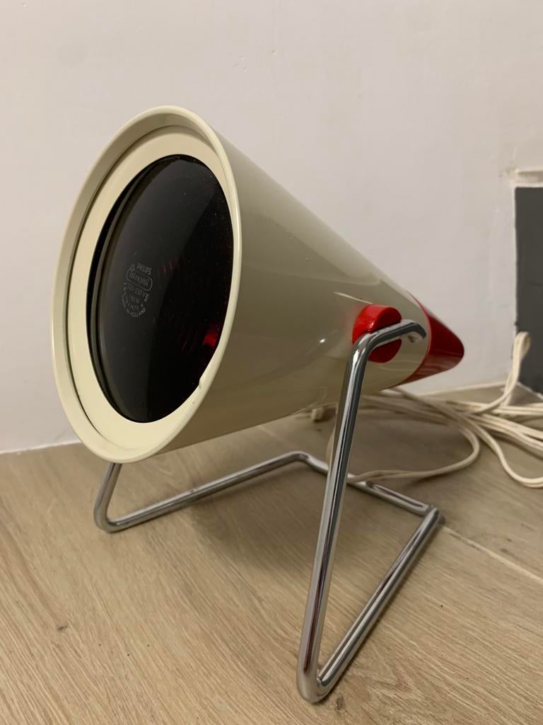 vintage Philips infrafiele lamp Charlotte Perriand, Antiek en Kunst, Antiek | Verlichting, Ophalen